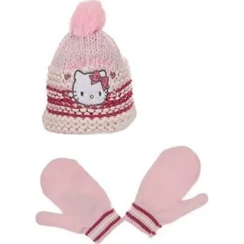 Čepice ČEPICE A RUKAVICE HELLO KITTY baby , 50