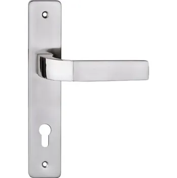 Dveřní kování PRIMA klika nikl satén Klíč 72mm