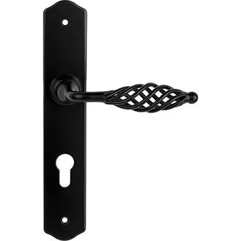 ROYAL klika do brány černá Vložka 72mm