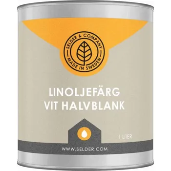 Barva na dřevo Pololesklá lněná olejová barva 1 l