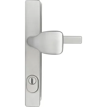 Dveřní kování R.104.ZA.F1.TB3 bezpečnostní kování klika-madlo Stříbrná 92mm