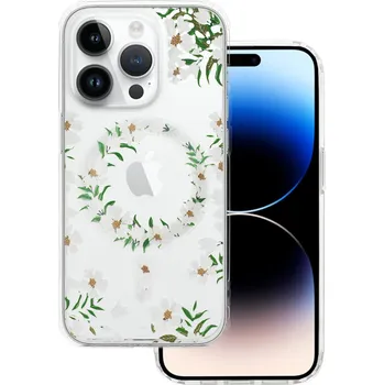 Pouzdro na mobilní telefon Zadní kryt Tel Protect Flower Magsafe pro iPhone 16 Pro design 5