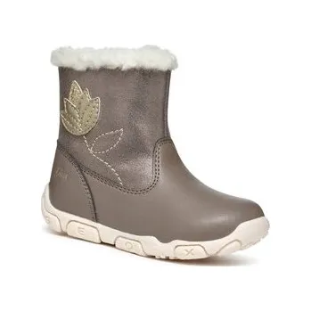 Dámské kozačky Kozačky Geox B Balu' Girl B362ZA 0BCBL C9006 Šedá 18