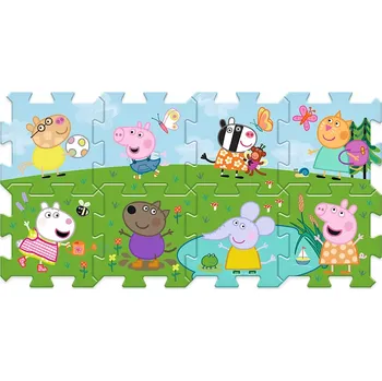 Trefl Pěnové puzzle Prasátko Peppa/Peppa Pig 32x32x1cm 8 ks