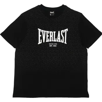 Pánské tričko Everlast Geo Print T-Shirt Mens Black XL
