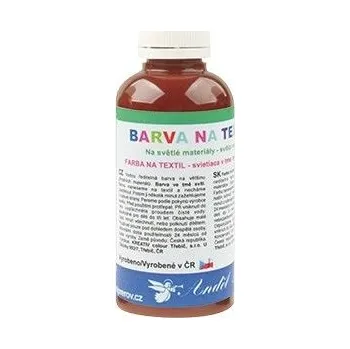 Výtvarná barva Barva na textil, na světlé materiály 50g 11. TMAVĚ HNĚDÁ