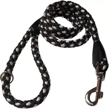 Vodítko pro psa Palkar vodítko pro psy 150 cm x 14 mm černo-bílá