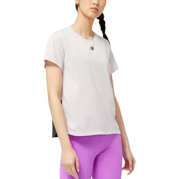 Dámské tričko Triko New Balance Impact Run Luminous Short Sleeve wt31251-sir Velikost XL
