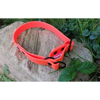 Obojek pro psa RAK-Brno Obojek hexa převlíkací přes hlavu - nastavitelný Barva: khaki, Délka: 28 cm