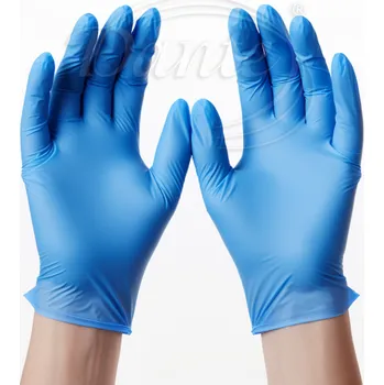 Sada nádobí Dante Nitrilové potravinářské rukavice modré 100Ks-M