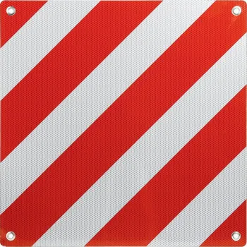 Reflexní tabule na karavan hliníková 50 x 50 cm