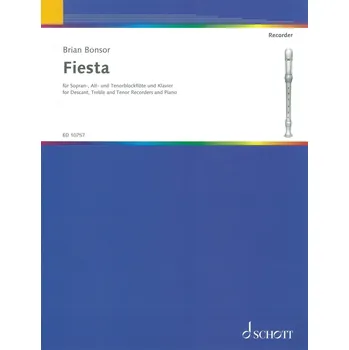 Bonsor: FIESTA / trio zobcových fléten (SAT) a klavír