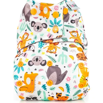 Plenkové kalhoty Bobánek Kapsová AIO plenka Premium patentky - Jungle