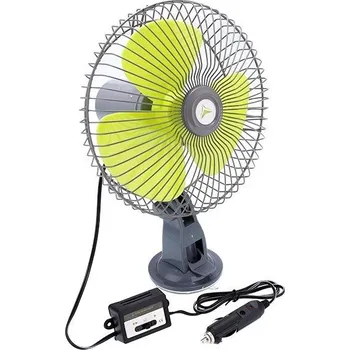 Rotační ventilátor do automobilu na přísavku 20 cm 24V / 21W