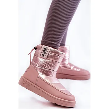 Dámská zimní obuv Dámské Sněhule Big Star II274120 Barva: Růžová, Velikost: 37