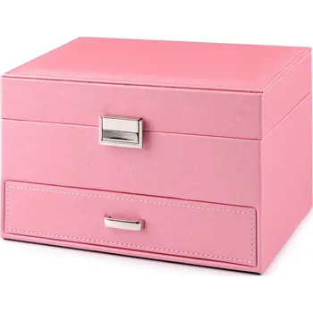 Šperkovnice Šperkovnice 14x16x23 cm Varianta: 2 růžová lesk, Balení: 1 ks