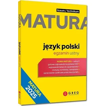 Matura 2025 Język polski egzamin ustny - praca zbiorowa