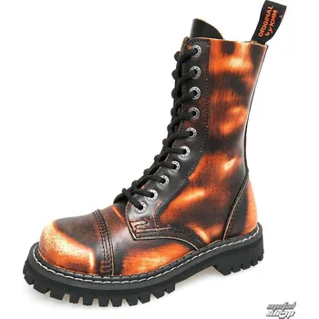 Pánská zimní obuv boty kožené unisex - - KMM - 100 - 36