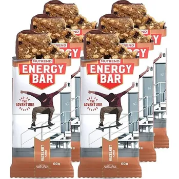 Nutrend Energy bar 6 x 60 g, lískový ořech