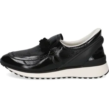 Dámské mokasíny Caprice dámské kožené mokasíny 9-24702-43 černé Velikost: 38