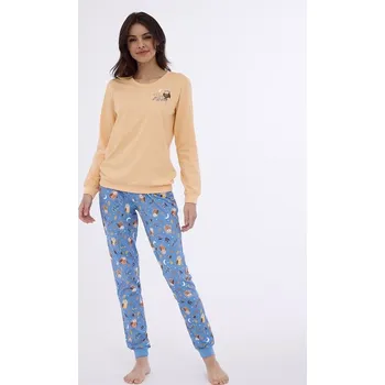 Dámské oblečení Dámské Pyžamo Cornette dlouhé 467 Velikost: XL, Vzor: 4670373