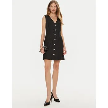 Oblečení a móda Guess Koktejlové šaty Doris W4BK11 WGIF2 Černá Slim Fit S