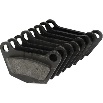 Brzdová destička Sada brzdových destiček 8 ks, 154x18x74 mm pro Deutz Fahr, 04379591