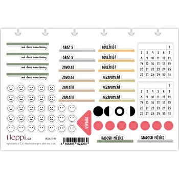 samolepka Fleppi Listopad 2024 | arch 6