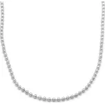 Řetízek z bílého zlata, zdobený, z kuliček 2,26g
