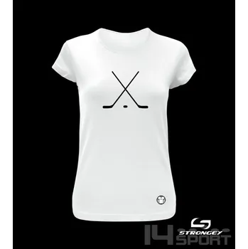 Chlapecké tričko Dívčí triko STRONGEY HOCKEY, velikost 7 let