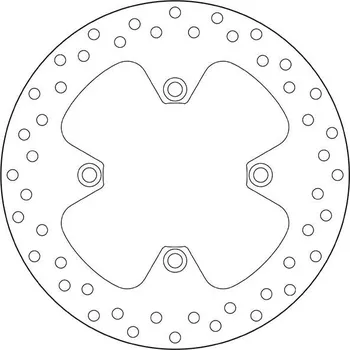 Brzdový kotouč Brzdový kotouč BREMBO 68B407A4 fix TRIUMPH Sprint 955 ST 1999-2004