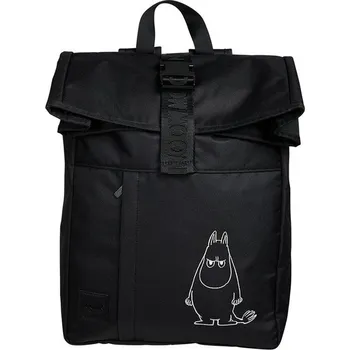 Městský batoh Rolovací batoh Hemuli Angry Moomin black 16L, Martinex Finsko
