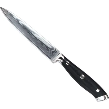 Kuchyňský nůž Kuchyňský univerzální nůž Seburo WEST Professional Damascus 130mm