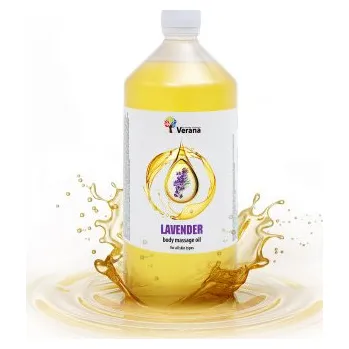 Masážní přípravek VERANA Masážní olej Levandule 1000 ml