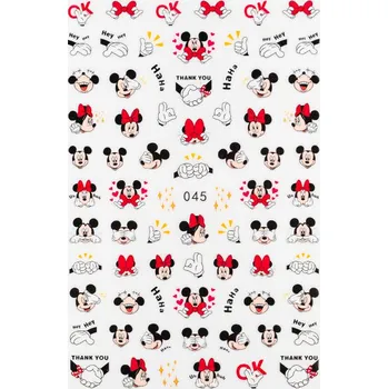 BIO NAILS BIO-nails nálepka dětská 045 Mickey Mouse