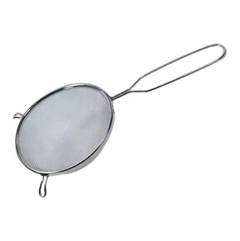 Cedník a síto Cedník nerezový, průměr 14 cm drátěná rukojeť 100031510