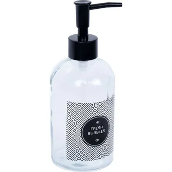 Dávkovač mýdla COMA – dávkovač mýdla – průhledná – BISK 05602