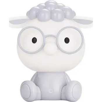 Lampička Zuma Line Zuma Line KDR-612-GR - LED Dětská dotyková stolní lampa SHEEP LED/3W/230V + záruka 3 roky