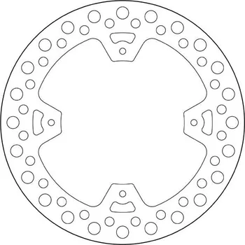 Brzdový kotouč Brzdový kotouč BREMBO Oro Fix - 68B40786 HONDA CR 250 R 2002-2008