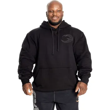 Pánská mikina Gasp DISTRESSED HOOD BLACK – mikina s kapucí Gasp černá Velikost: L