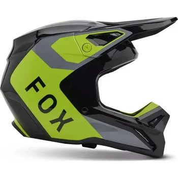 Helma na motorku Fox V1 Lean Helmet M grey/yellow