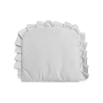 Dětský pokoj PODUSZKA Z FALBANKĄ VELVET SZARY