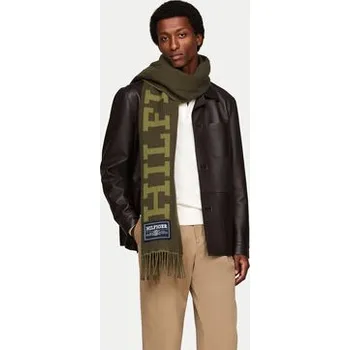 Šála Šál Tommy Hilfiger AM0AM12838 Zelená OS