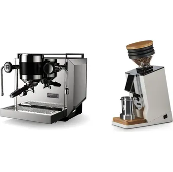 Kávovar Rocket Espresso Bicocca, stainless silver + Eureka Mignon…