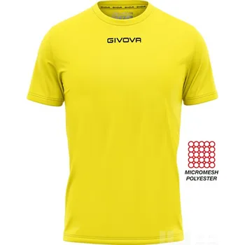 Dres GIVOVA ONE, barva 0007 žlutá, velikost 4XS