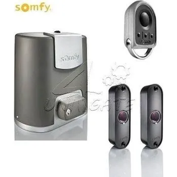 Pohon brány Sestava pohonu pro posuvnou bránu, set ELIXO 500 3S io SOMFY do 600kg