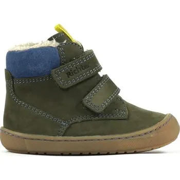 Dětská sportovní obuv Zimní bota Richter 0410 8251 8501 Olive/Blue 23