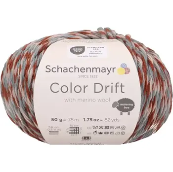 Schachenmayr Color Drift 85 Modrohnědošedá (Merino Color Drift 85 Fjord)