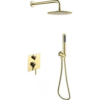 Vodovodní baterie Komplet sprchový SLIM DECCO/ILLUSION II podomítkový zlatý BABPDIIIZL