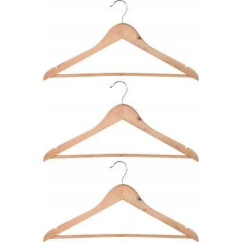 Ramínko Šatní ramínko dřevo Storage Solutions beton světle šedý